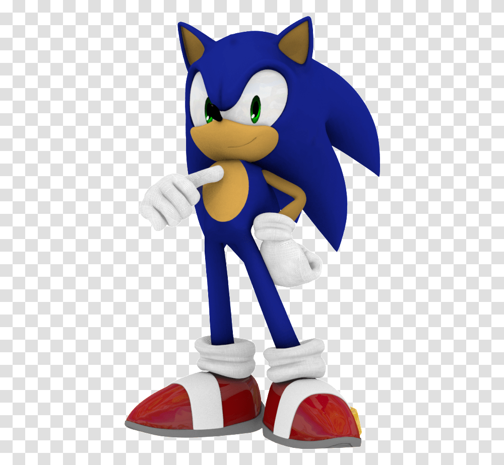 Sonic Unleashed Sonic Pose, Toy, Mascot, Super Mario Transparent Png