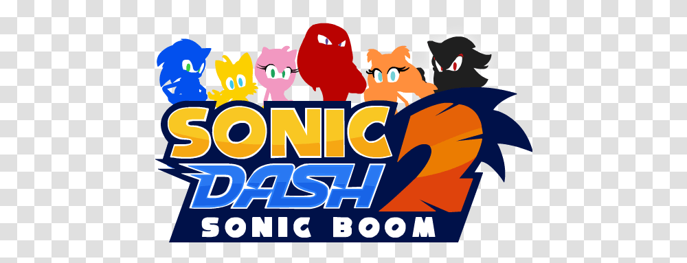 Sonic Video Game Title Logos Sonic Dash 2 Sonic Boom Logo, Poster, Advertisement, Bazaar, Graphics Transparent Png