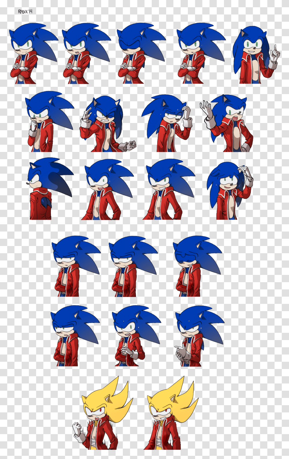 Sonic Wearing Goggles, Costume, Statue Transparent Png