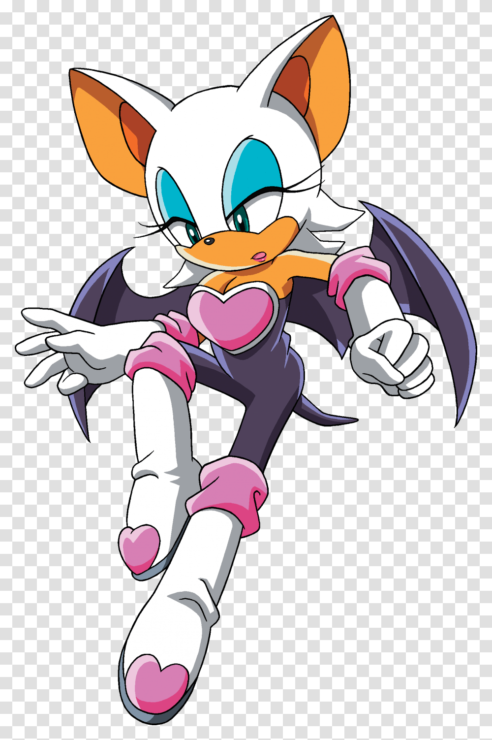 Sonic X Characters Rouge, Comics, Book Transparent Png