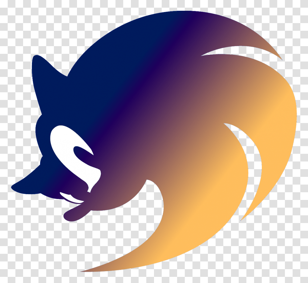 Sonic X New Logo, Silhouette Transparent Png