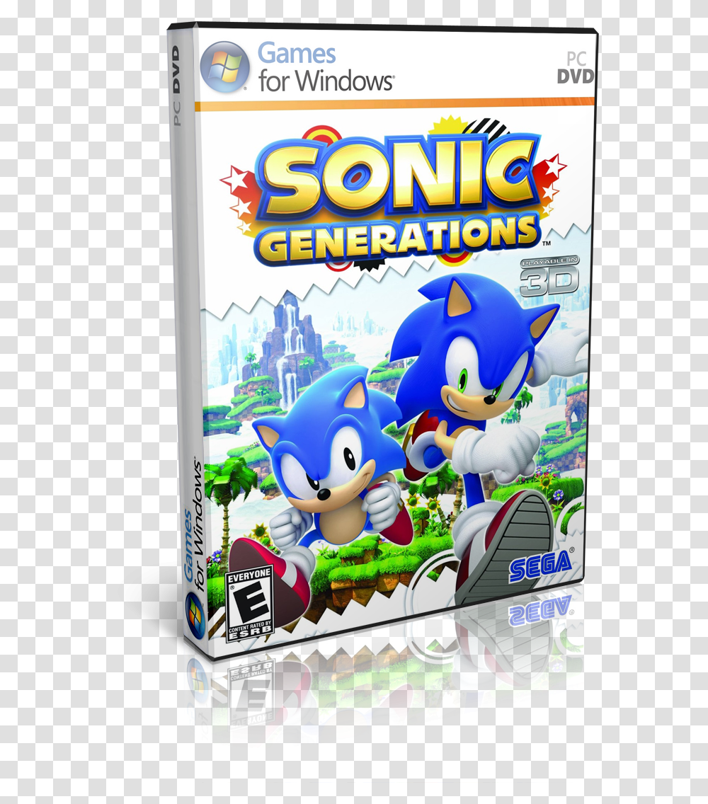 Sonicgenerations Flt Full Game Free Pc Download Play, Toy, Super Mario, Dvd, Disk Transparent Png