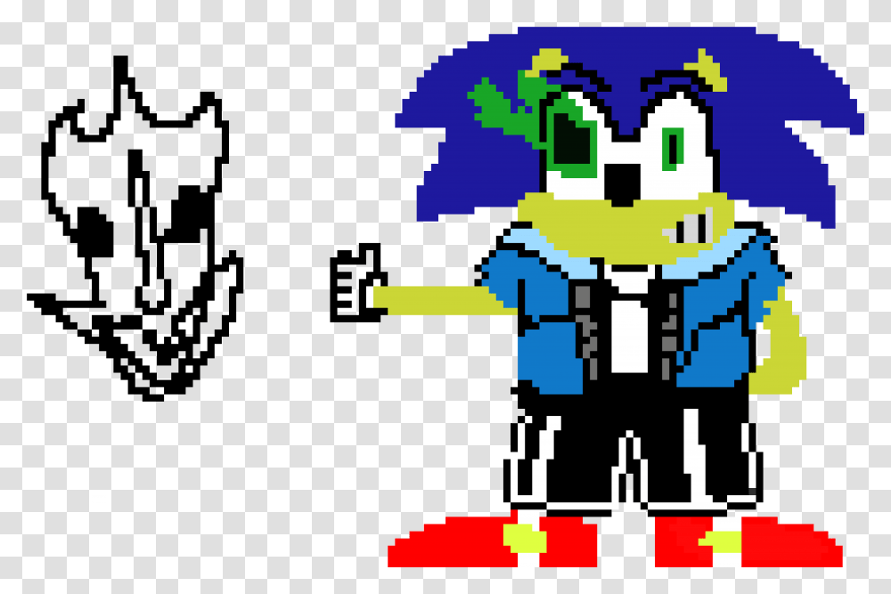 Sonictale Sonic Sprite Sonictale Sprite, Robot, Cross Transparent Png