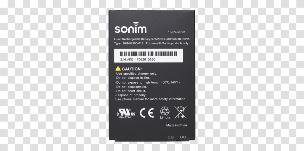 Sonim Xp8 Battery, Electronics, Menu, Paper Transparent Png