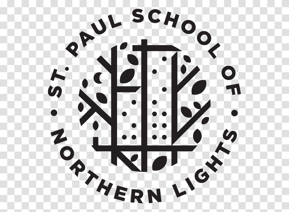 Sonl Logo Badge Black St Paul School Of Northern Lights, Label, Number Transparent Png