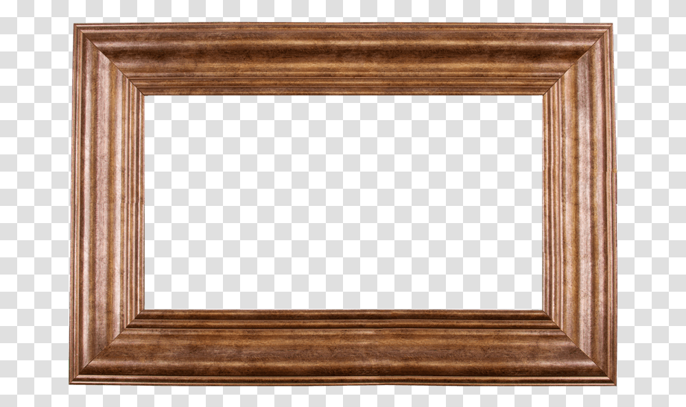 Sonoma Nickel Mirror Frame Picture Frame, Wood, Hardwood, Stained Wood, Court Transparent Png