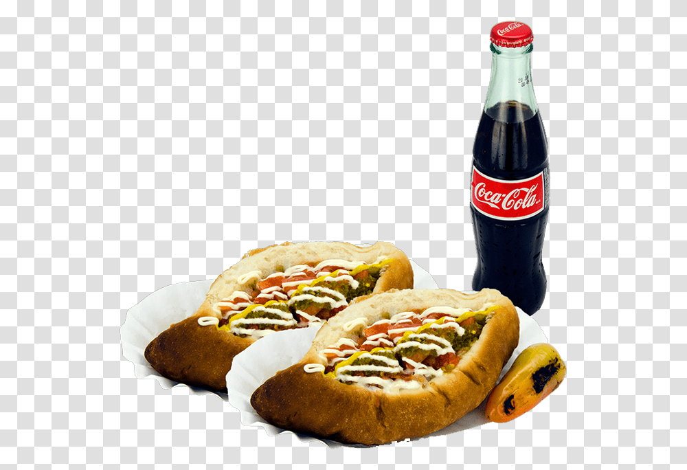 Sonoran Hot Dogs Any Drink, Food, Beverage, Soda, Coke Transparent Png