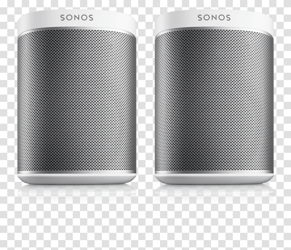 Sonos White A Play Sonos Play 1 Set, Speaker, Electronics, Audio Speaker, Cylinder Transparent Png