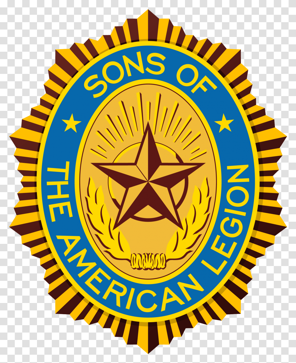 Sons Of American Legion, Logo, Trademark, Badge Transparent Png