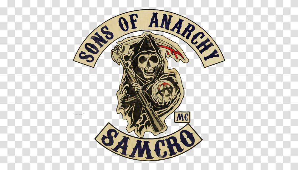 Sons Of Anarchy Emblems For Gta 5 Grand Theft Auto V Son Of Anarchy Samcro, Symbol, Logo, Trademark, Badge Transparent Png
