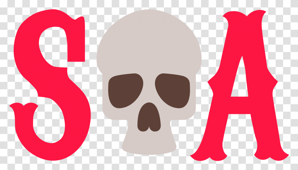 Sons Of Anarchy Icon Clipart Download Skull, Head, Person, Face Transparent Png