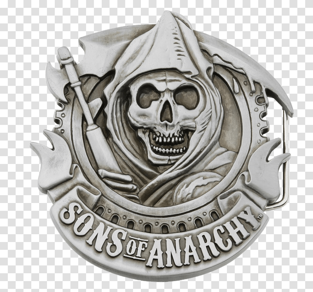 Sons Of Anarchy Logo Television Show, Trademark, Badge, Emblem Transparent Png