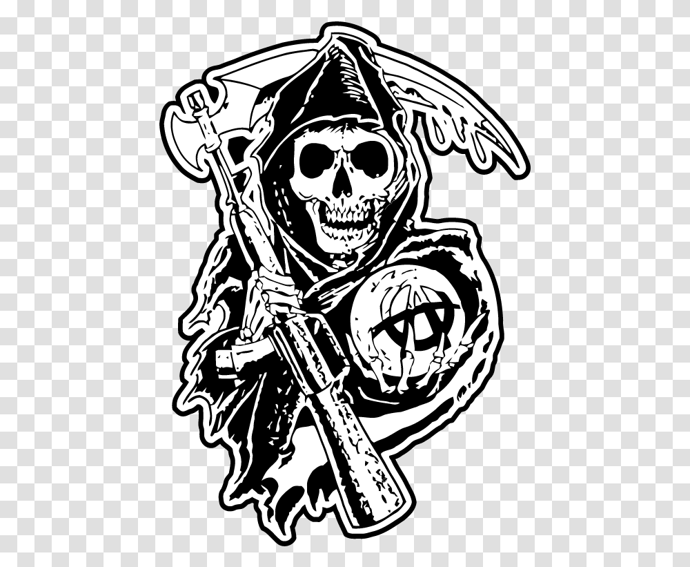 Sons Of Anarchy Reaper Decal Sons Of Anarchy Reaper, Sunglasses, Accessories, Accessory, Person Transparent Png