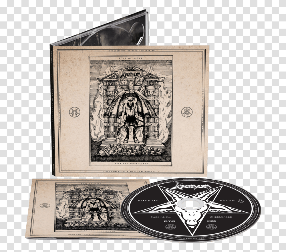 Sons Of Satan Cd Album Venom Sons Of Satan, Art, Disk, Dvd, Painting Transparent Png