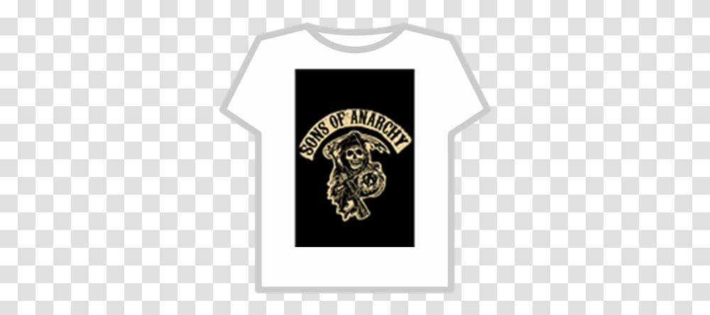Sons Ofanarchylogopng Roblox Sons Of Anarchy Patch Logo, Clothing, Apparel, Shirt, T-Shirt Transparent Png
