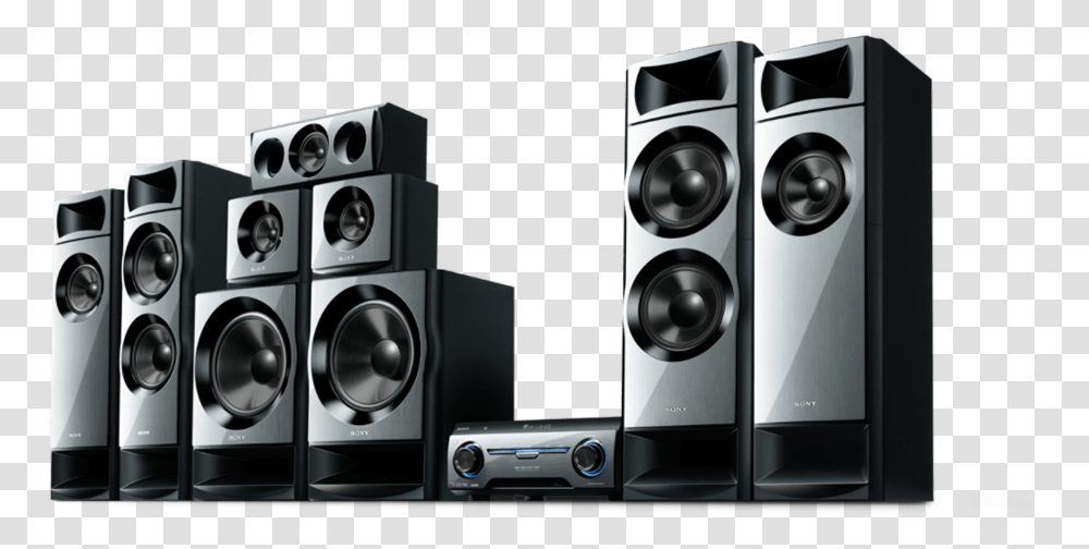Sony 7.2 Surround Sound System, Electronics, Camera, Speaker, Audio Speaker Transparent Png