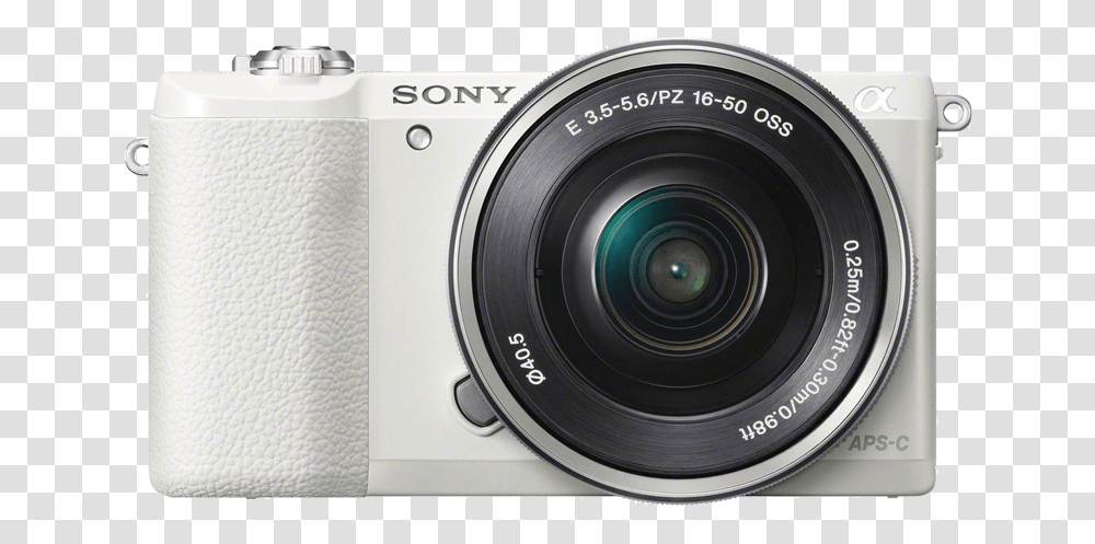 Sony Alpha Ilce A5100 System Canon Vlogging Camera White, Electronics, Digital Camera, Camera Lens Transparent Png