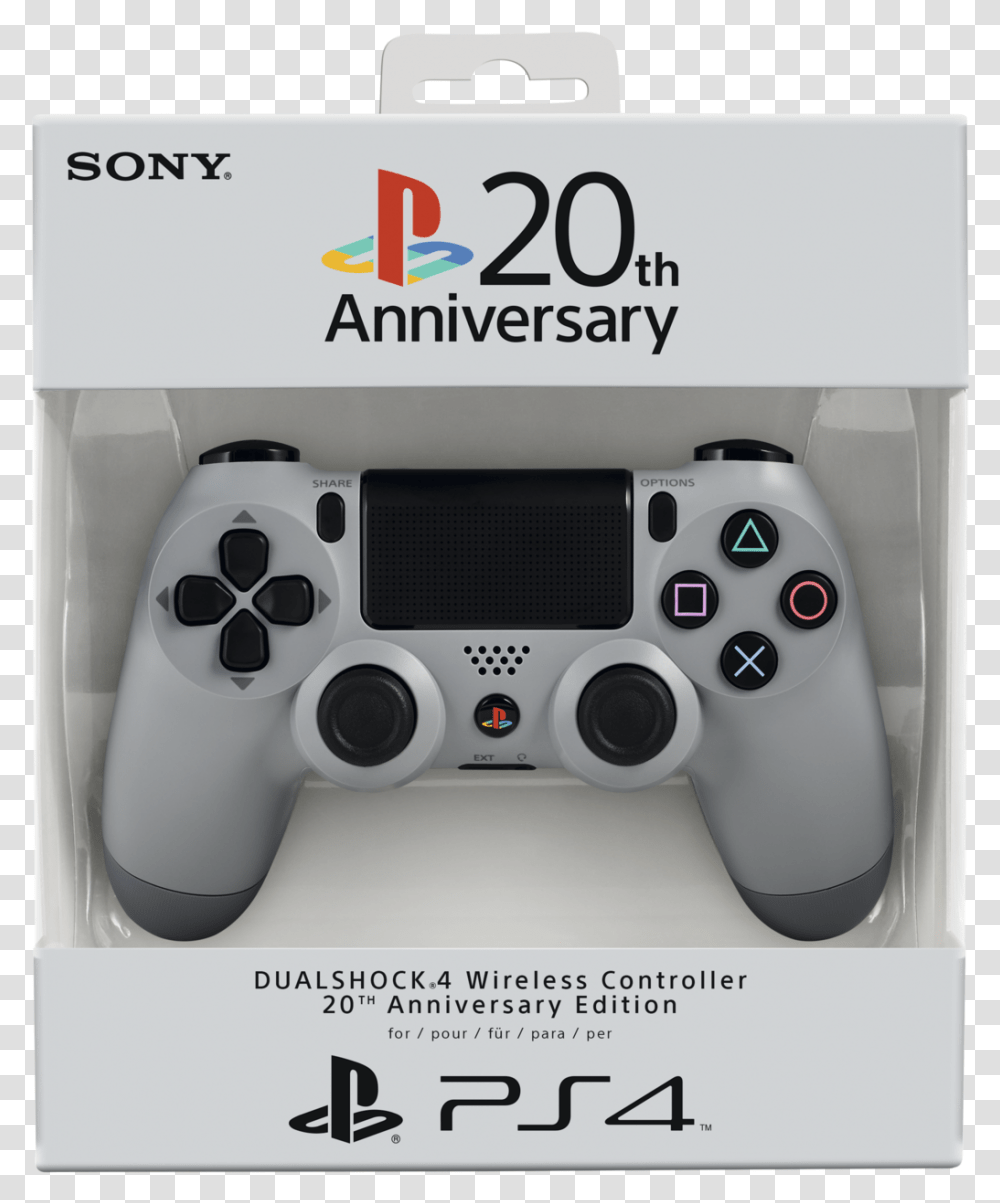 Sony Dualshock 4 Controller Ps4 Controller 20th Anniversary Edition, Electronics, Joystick Transparent Png
