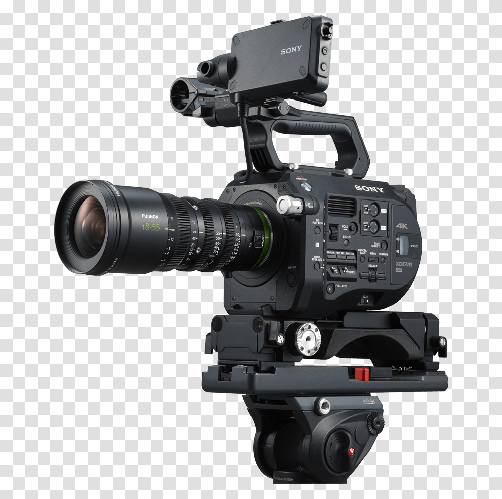 Sony Fs7 Fujinon, Camera, Electronics, Video Camera, Digital Camera Transparent Png
