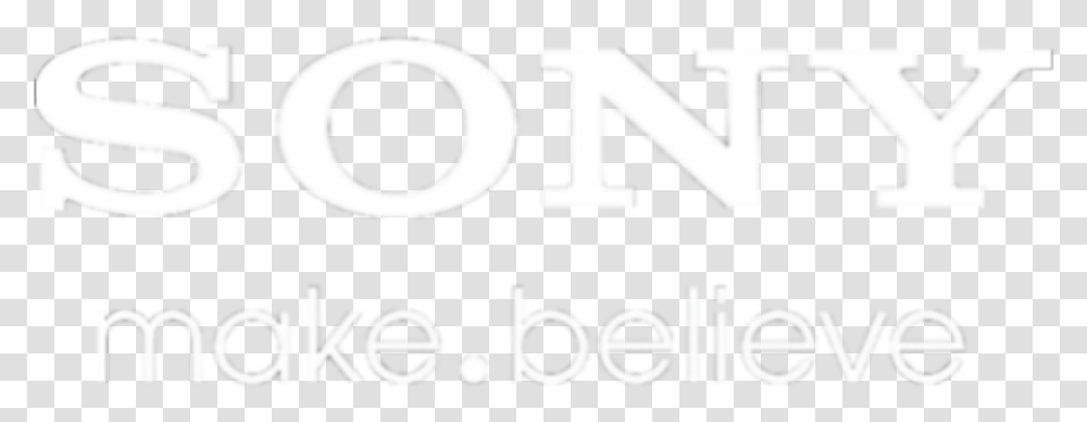 Sony Logo White, Number, Word Transparent Png