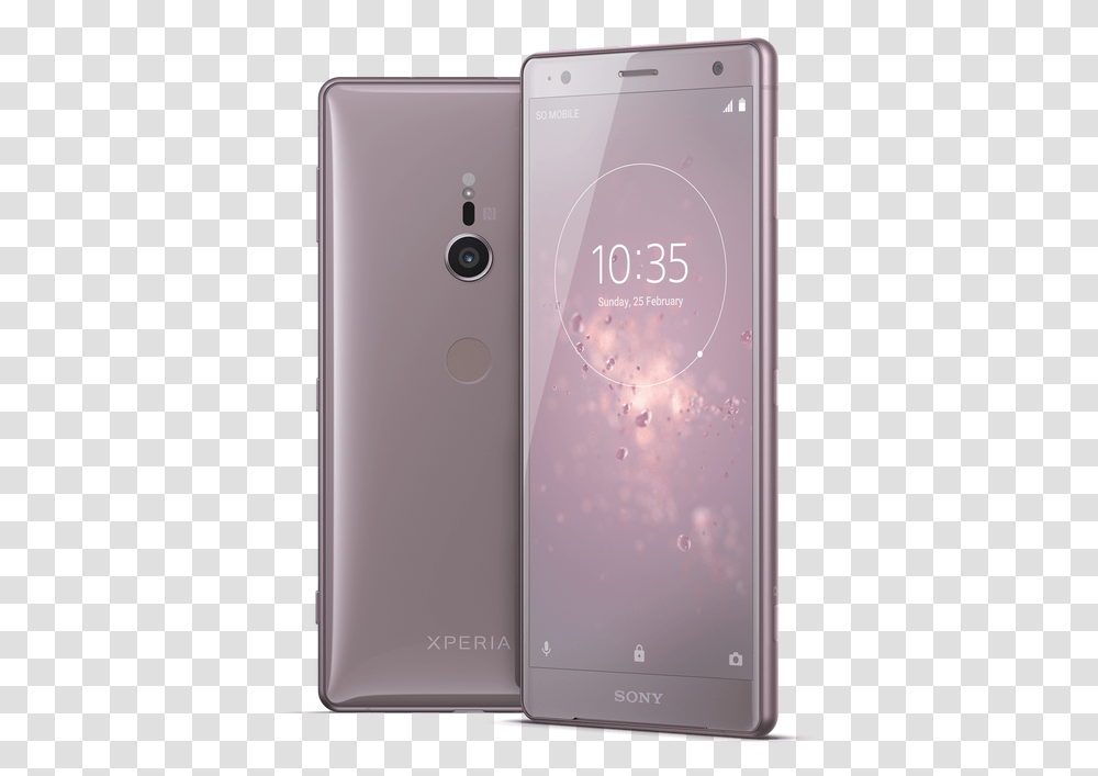 Sony Mobile Xperia Xz2 Sony Xperia Xz2 Ash Pink, Mobile Phone, Electronics, Cell Phone, Iphone Transparent Png