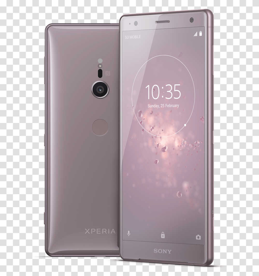 Sony Mobile Xperia Xz2 Sony Xperia Xz2 Rosa, Mobile Phone, Electronics, Cell Phone, Iphone Transparent Png