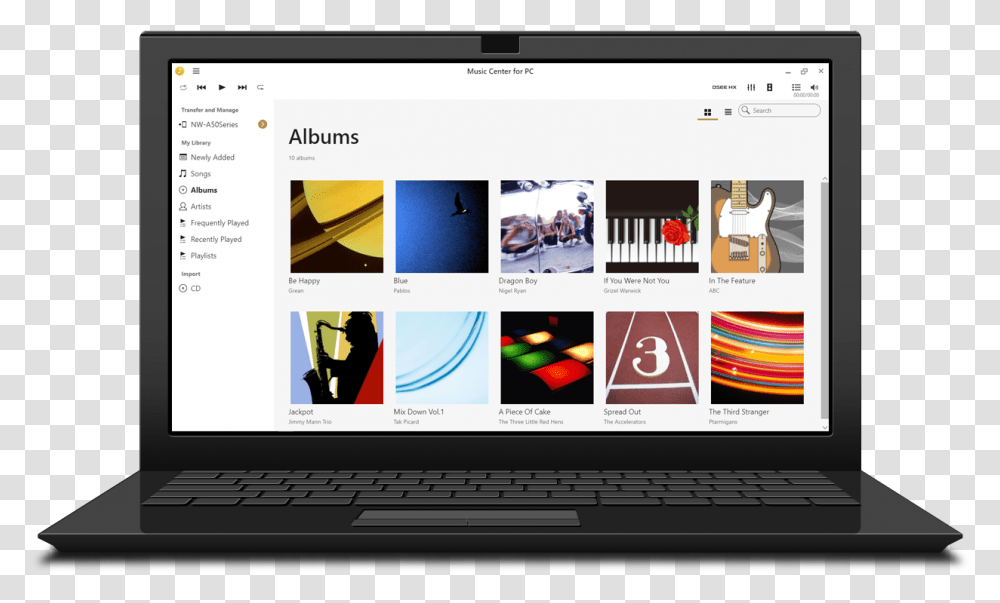 Sony Music Center For Pc, Computer, Electronics, Laptop, Computer Keyboard Transparent Png