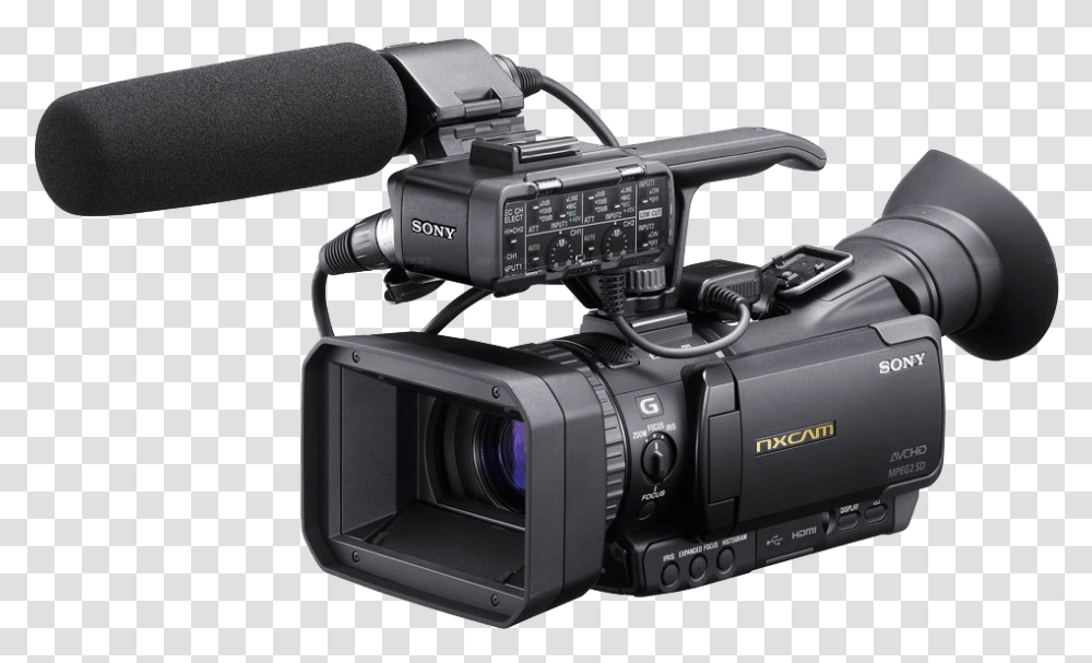 Sony Nx7 Video Camera, Electronics Transparent Png