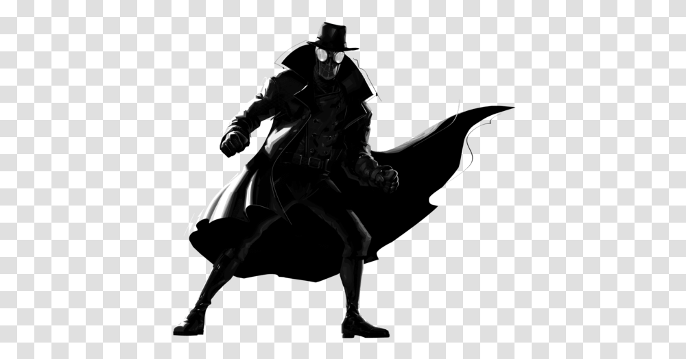 Sony Pictures Animation Wiki Spider Man Noir Into The Spider Verse, Ninja, Person, Human, Knight Transparent Png