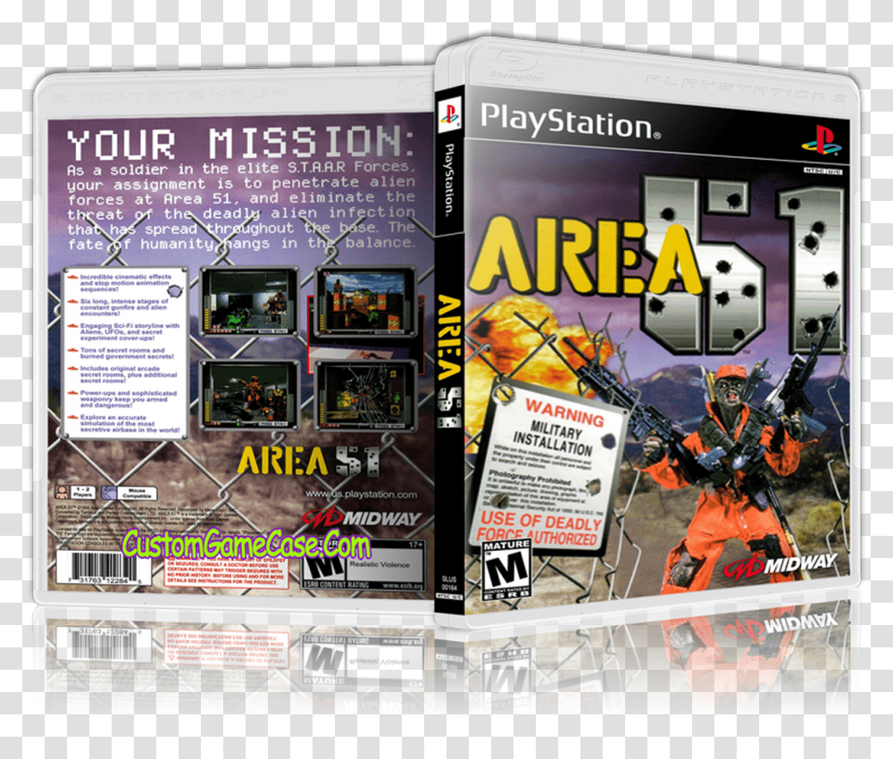 Sony Playstation 1 Psx Ps1 Area 51 Playstation Score, Person, Human, Poster, Advertisement Transparent Png