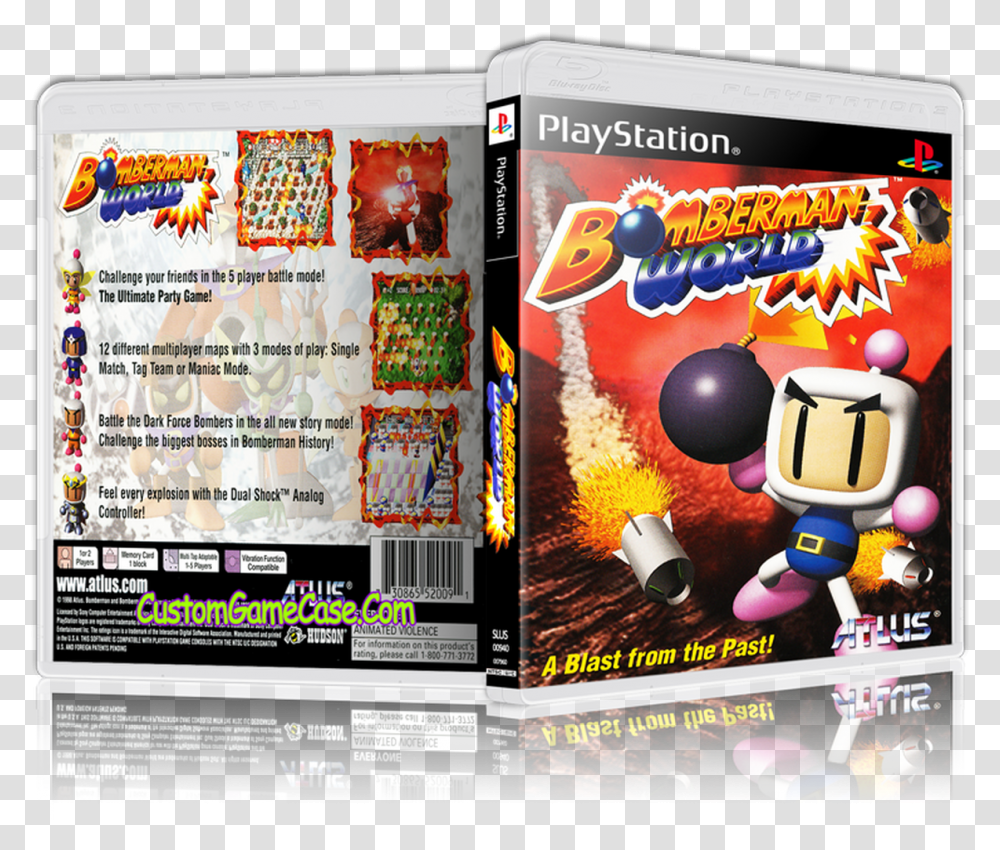 Sony Playstation 1 Psx Ps1 Bomberman World, Poster, Advertisement, Flyer, Paper Transparent Png