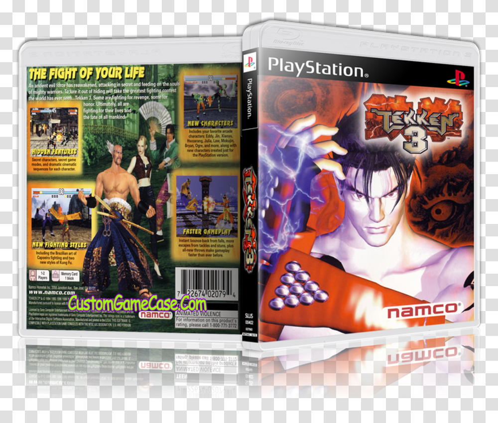 Sony Playstation 1 Psx Ps1 Ps1 Tekken, Person, Human, Paper, Dvd Transparent Png