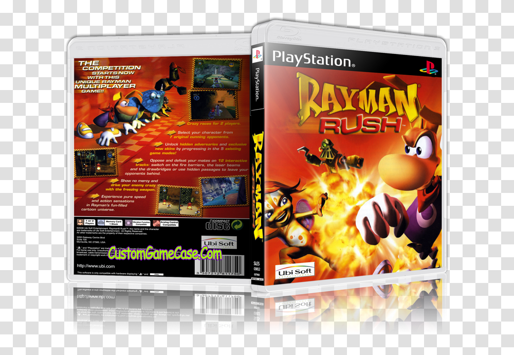 Sony Playstation 1 Psx Ps1 Rayman Rush Ps1 Cover, Pac Man, Dvd, Disk, Crowd Transparent Png