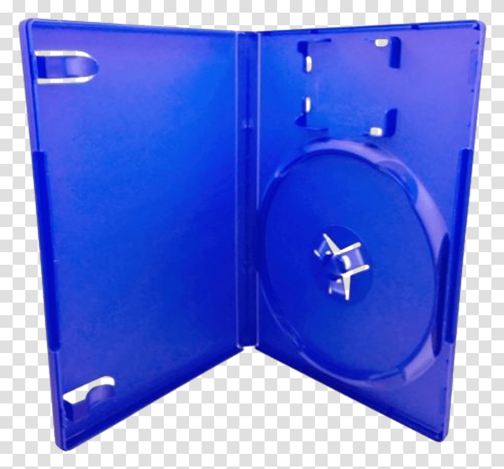 Sony Playstation 2 Ps2 Blue Empty Replacement Game, File Binder, File Folder Transparent Png