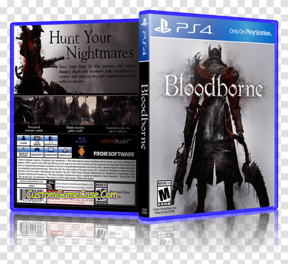 Sony Playstation 4 Ps4 Bloodborne Ps4 Cover, Poster, Advertisement, Horse, Dvd Transparent Png