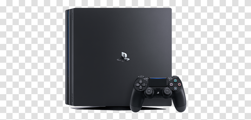 Sony Playstation Image With Background Ps4 Console And Controller, Video Gaming, Monitor, Screen, Electronics Transparent Png