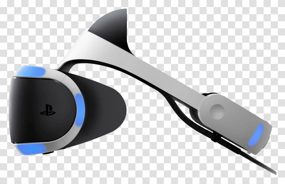 Sony Playstation Vr Headset Playstation Vr, Electronics, Scissors, Blade, Weapon Transparent Png