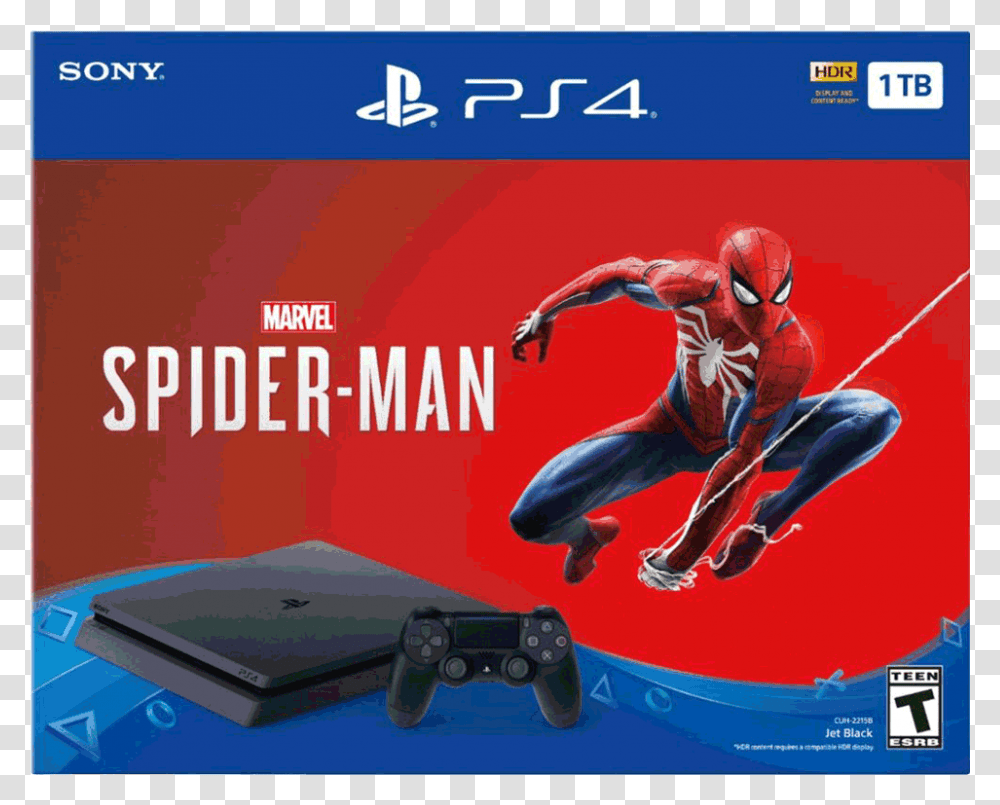 Sony Ps4 1tb Unit R 2 Marvelquots Spider Man Spider Man Ps4 Bundle, Advertisement, Poster, Flyer, Paper Transparent Png