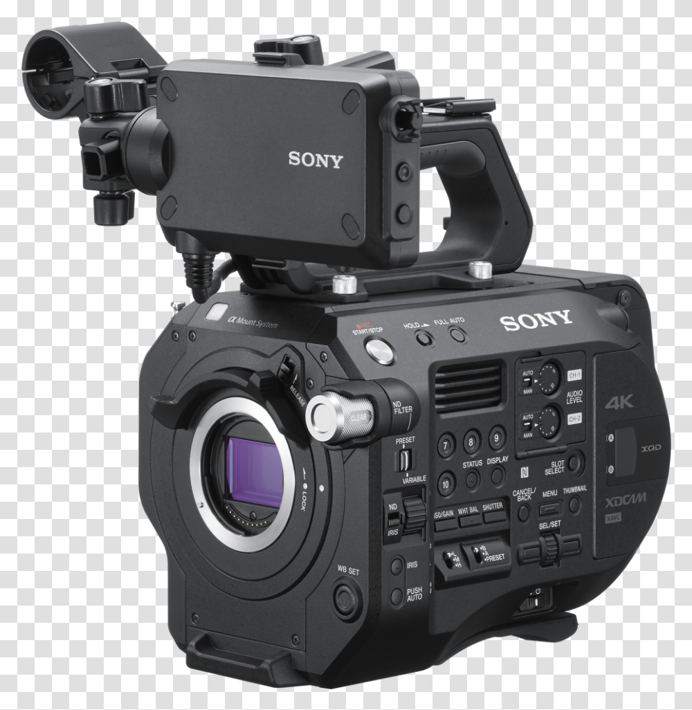 Sony Pxw Fs7m2 Xdcam 4k Super35 Exmorcmos Sensor Camera Sony Fs7 Mark Ii, Electronics, Video Camera, Digital Camera Transparent Png