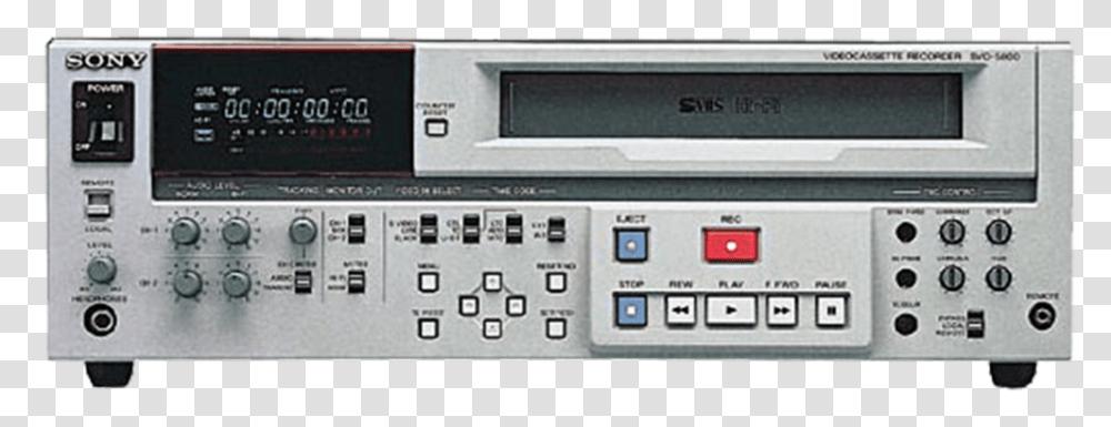 Sony Svo, Electronics, Tape Player, Scoreboard, Cassette Player Transparent Png
