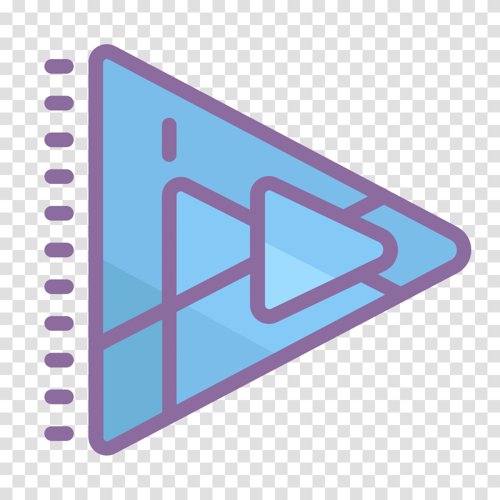Sony Vegas Icon, Triangle, Field, Electronics Transparent Png