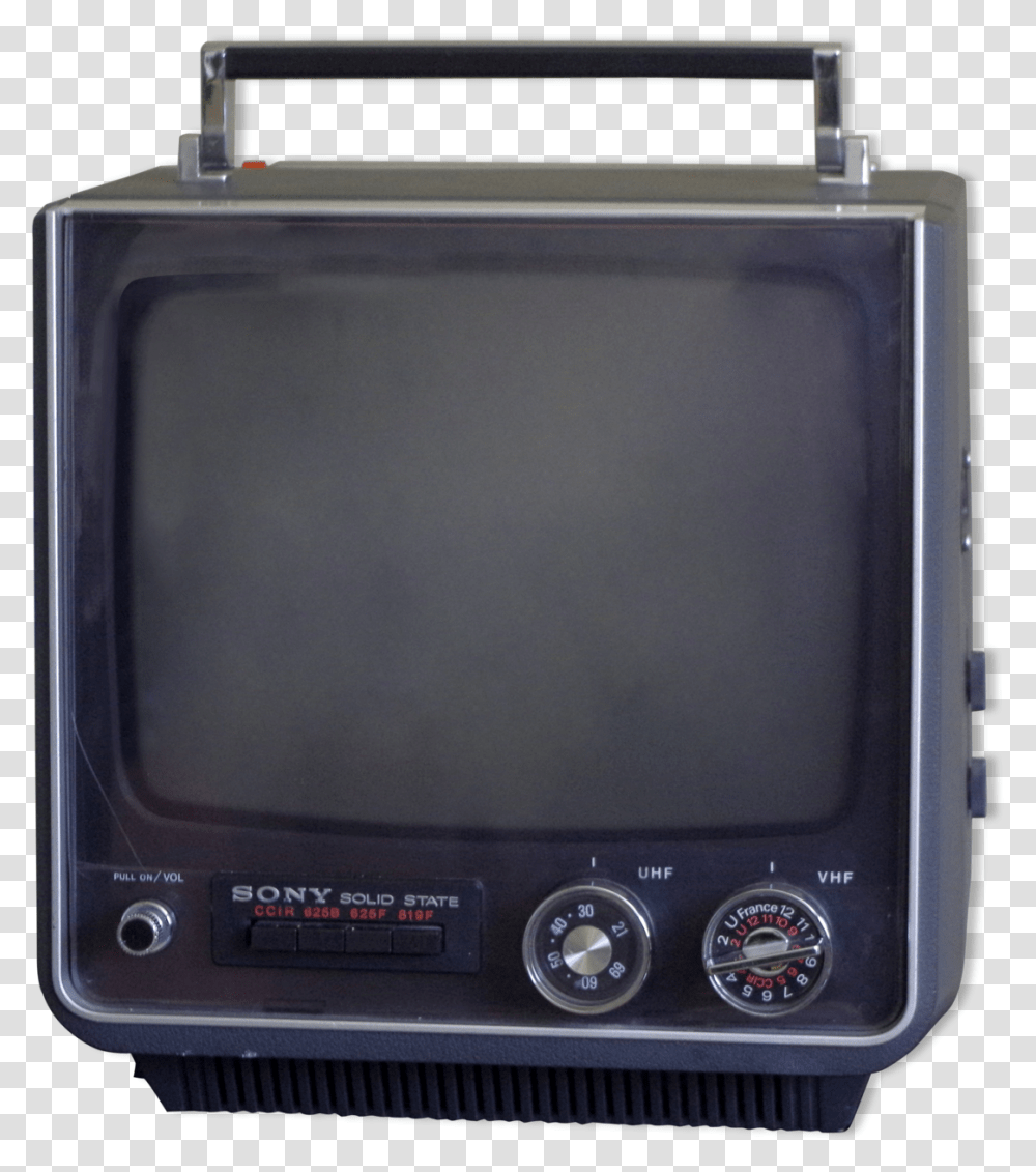 Sony Vintage Tv 70 YearsSrc Https Tlviseur Vintage Noir, Monitor, Screen, Electronics, Display Transparent Png