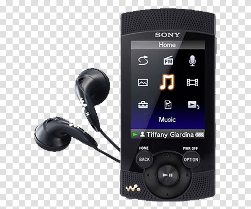 Sony Walkman Nwz S544 Sony Nwz, Electronics, Phone, Mobile Phone, Cell Phone Transparent Png