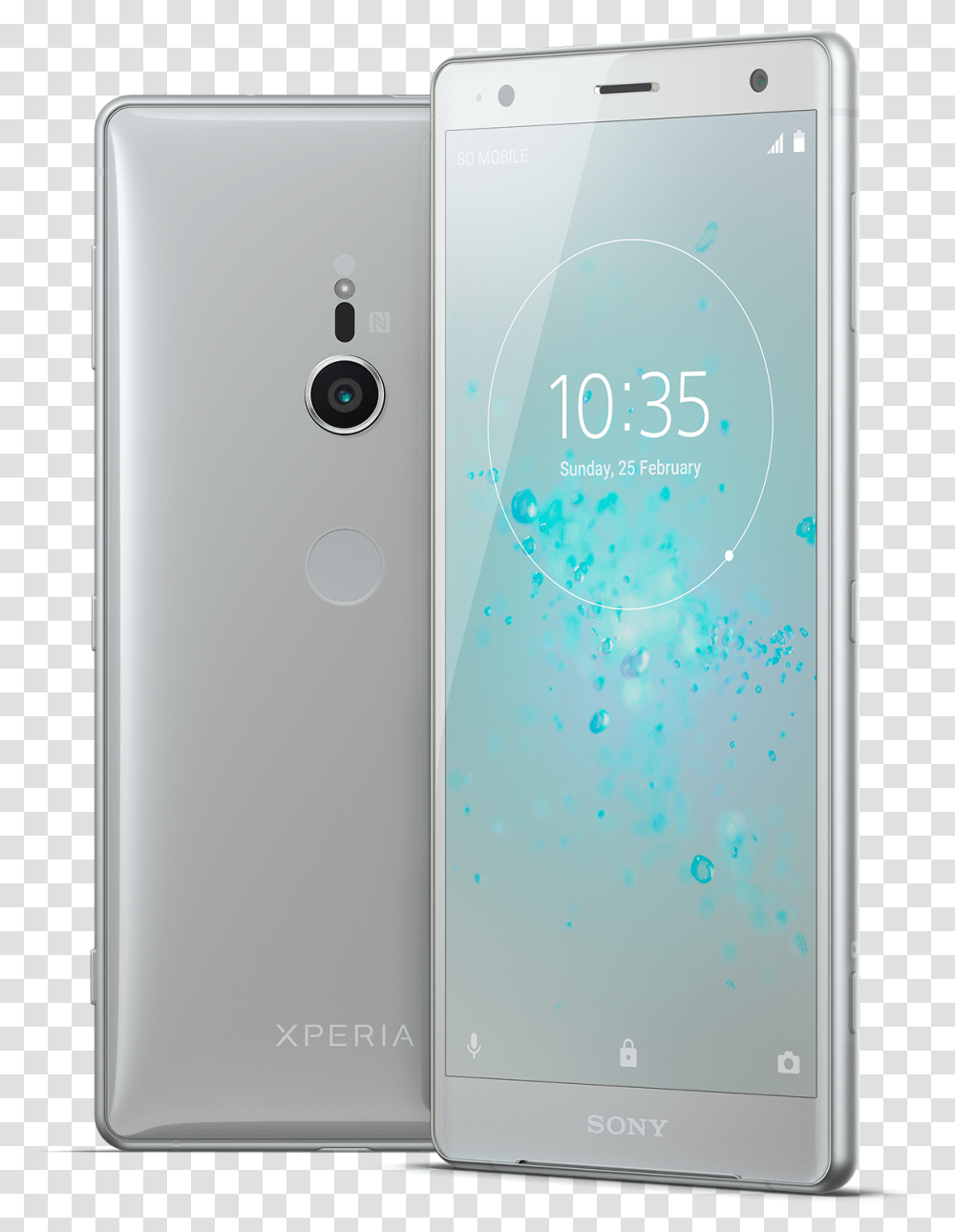Sony Xperia Xz2 Compact White Silver, Mobile Phone, Electronics, Cell Phone, Iphone Transparent Png