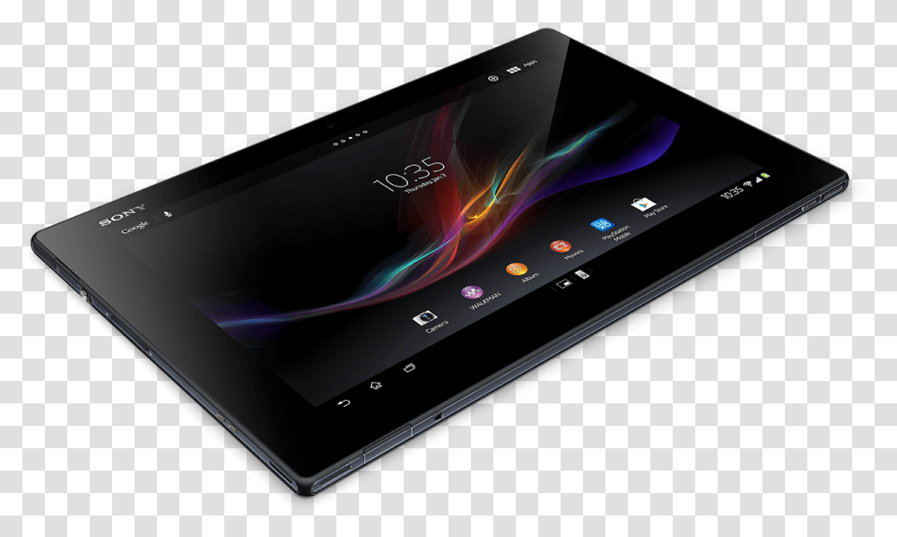 Sony Xperia Z Tablet, Computer, Electronics, Tablet Computer, Mobile Phone Transparent Png