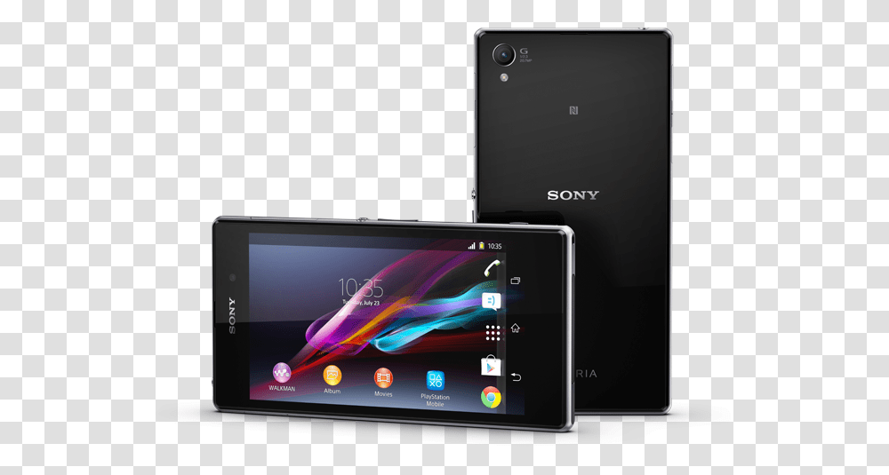 Sony Xperia Z1 Tablet Computer, Electronics, Mobile Phone, Cell Phone Transparent Png