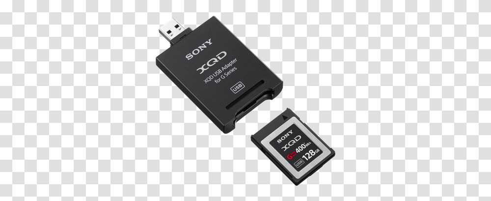 Sony Xqd 128gb Memory Card 65 Day 195 Week 650 Sony Xqd Usb Adapter, Plug, Electronics Transparent Png