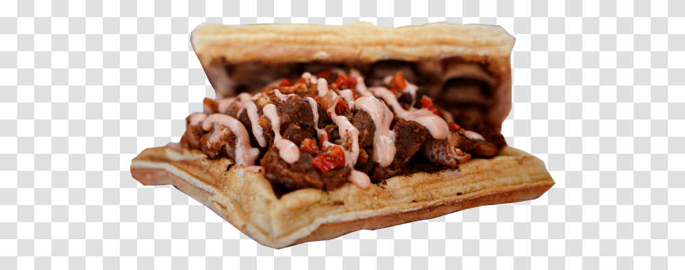 Sooyah Waffle, Food, Hot Dog, Bread, Pita Transparent Png