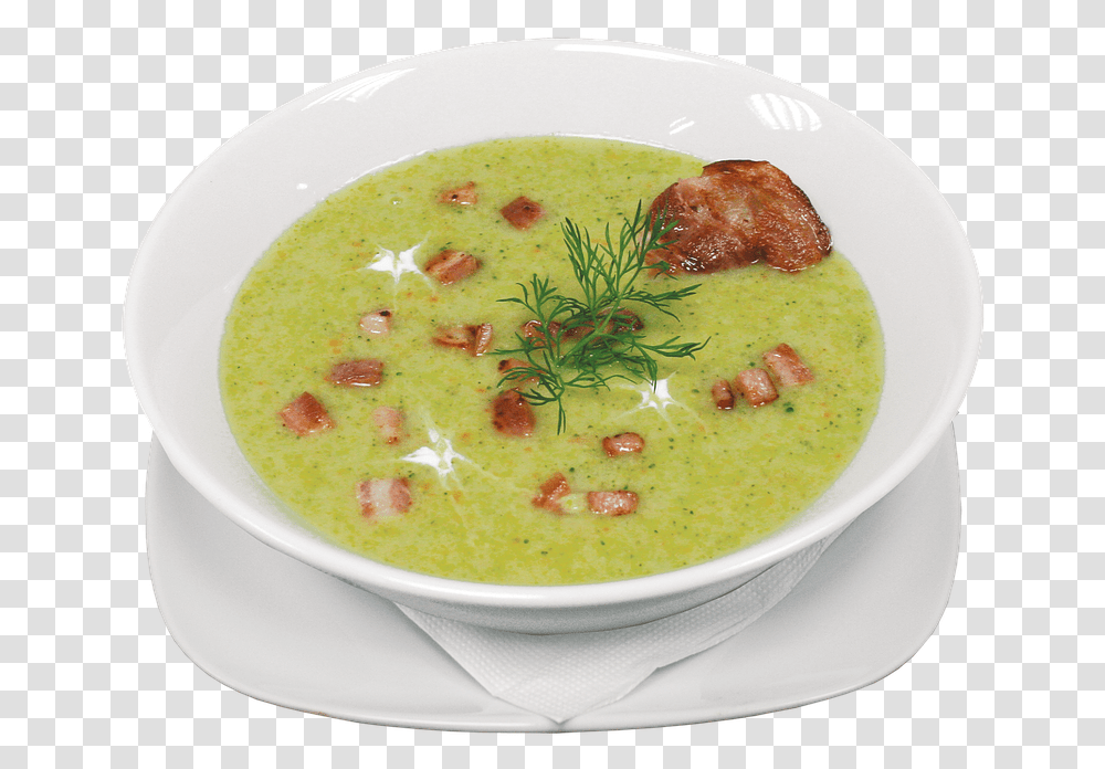 Sopa Brcoli Cuenco Comida Plato Francs Caliente Soup, Bowl, Dish, Meal, Food Transparent Png