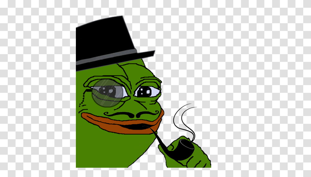 Sophisiticated Pepe, Apparel Transparent Png